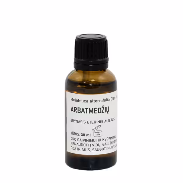Arbatmedžių grynasis eterinis aliejus 10 ml arba 30 ml