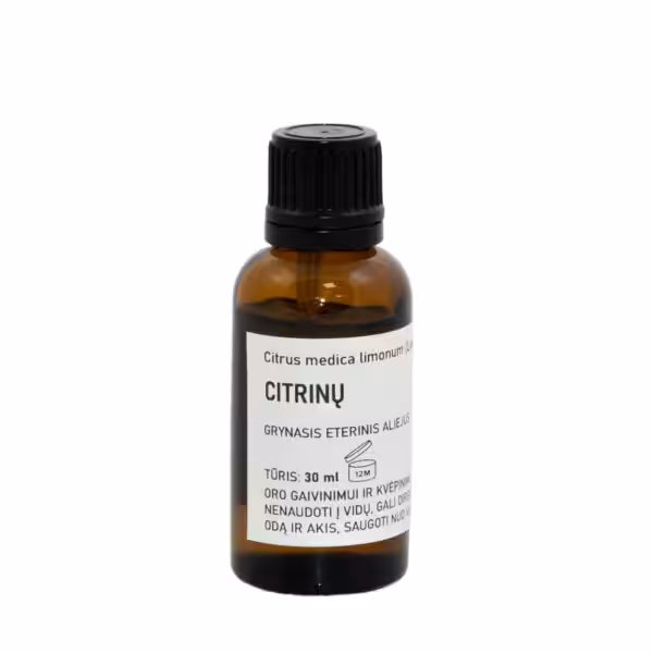 Citrinų grynasis eterinis aliejus 10 ml arba 30 ml