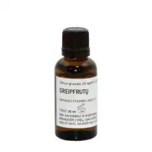 Greipfrutų grynasis eterinis aliejus 10 ml arba 30 ml