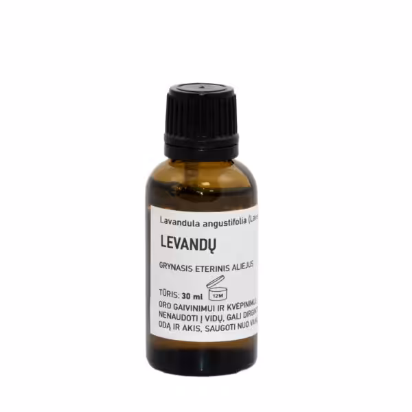 Levandų grynasis eterinis aliejus 10 ml arba 30 ml