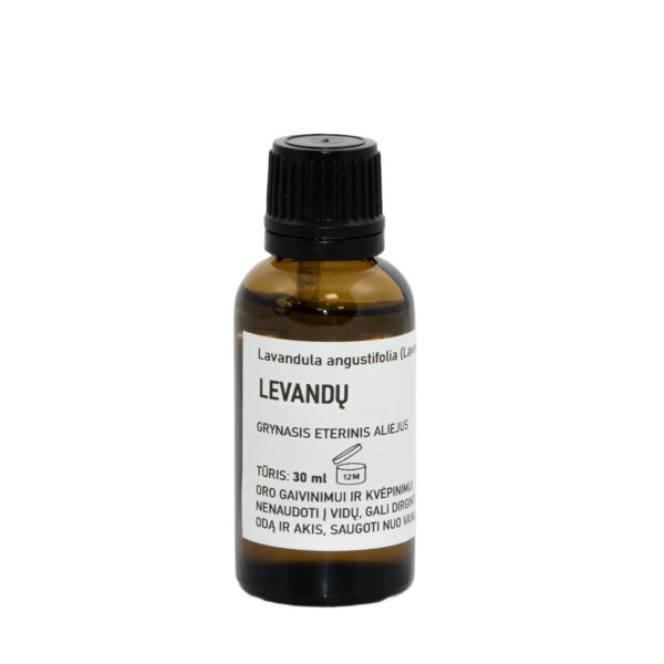 Levandų grynasis eterinis aliejus 10 ml arba 30 ml
