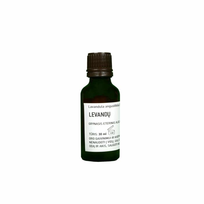 Sertifikuotas grynasis levandų eterinis aliejus 30 ml