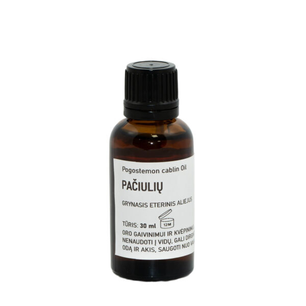 Pačiulių grynasis eterinis aliejus 10 ml arba 30 ml