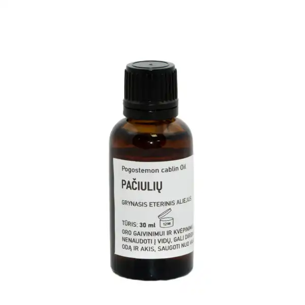 Pačiulių grynasis eterinis aliejus 10 ml arba 30 ml
