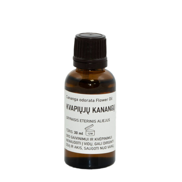 Kvapiųjų kanangų Ylang Ylang eterinis aliejus 10 ml arba 30 ml