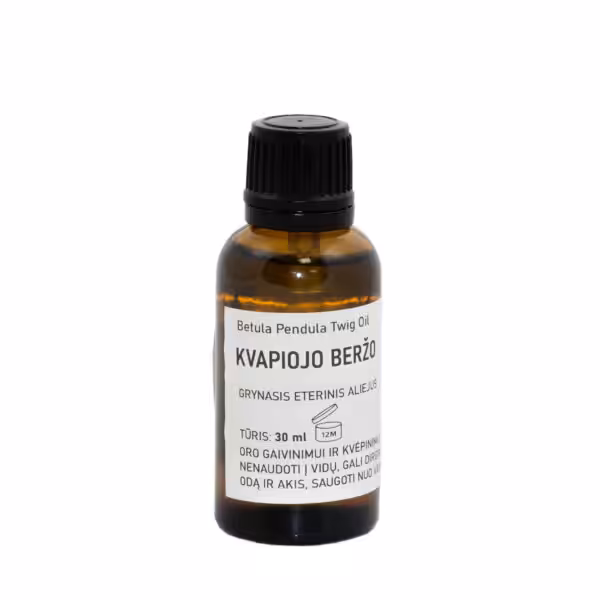 Kvapioji beržo eterinis aliejus 10 ml arba 30 ml