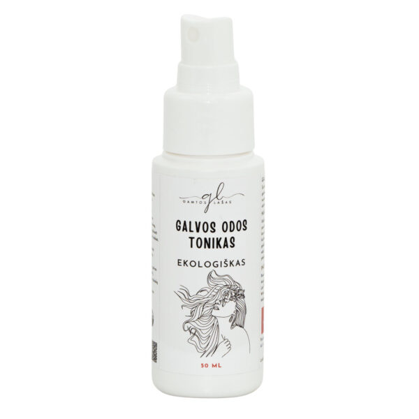 Ekologiškas galvos odos tonikas 50 ml