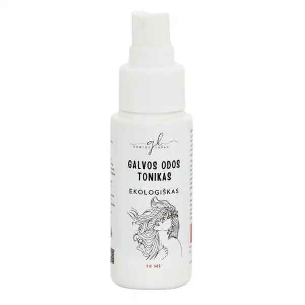Ekologiškas galvos odos tonikas 50 ml