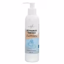Natūralus drėkinamasis šampūnas sausiems plaukams