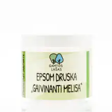 Natūrali magnio (EPSOM) vonios druska „Gaivinanti melisa“