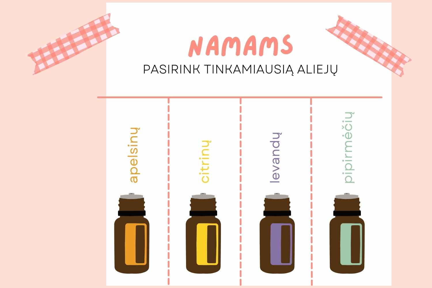 Natūralių eterinių aliejų aromaterapija namuose