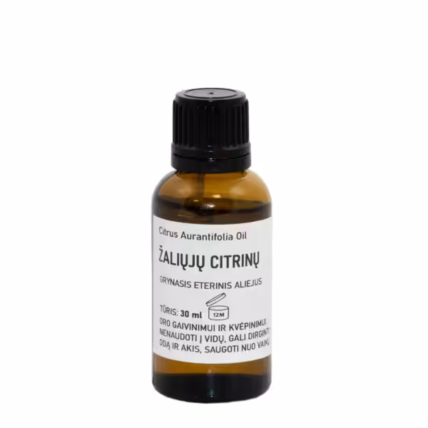 Žaliųjų citrinų (laimų) eterinis aliejus
