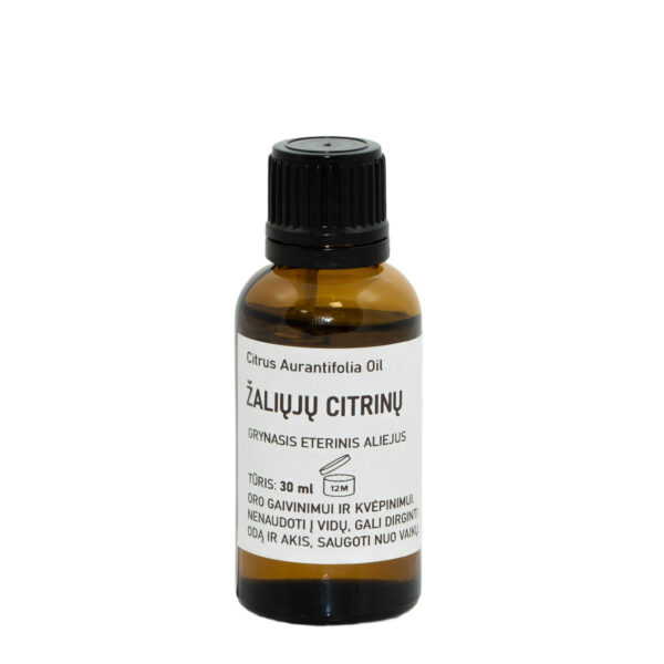 Žaliųjų citrinų (laimų) eterinis aliejus