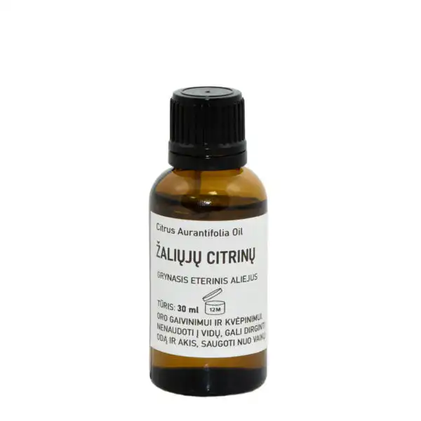 Žaliųjų citrinų (laimų) eterinis aliejus