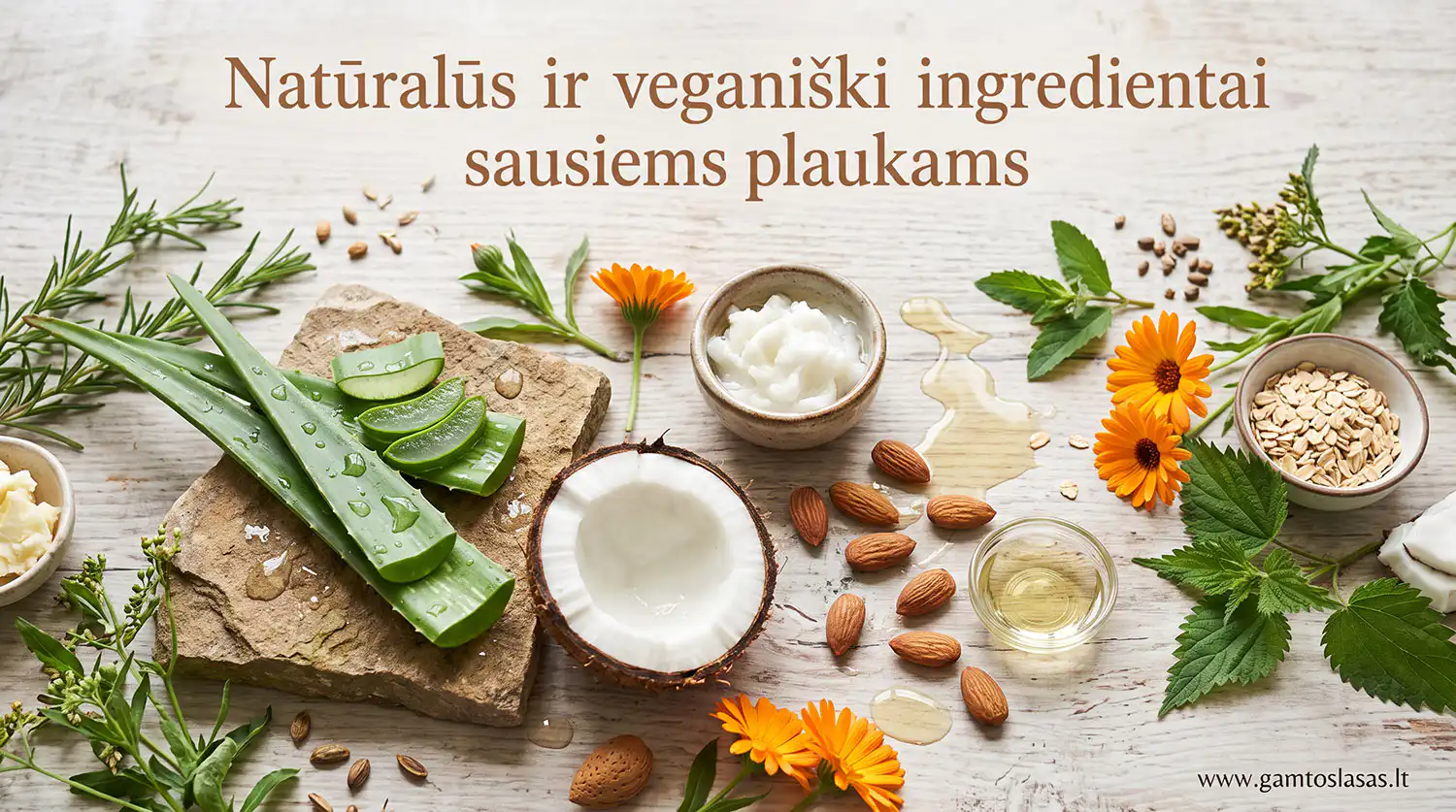 Kaip pasirinkti veganišką šampūną sausiems plaukams