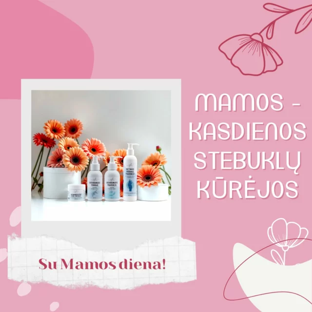 Šią Mamos dieną švęskime moteris, kurios maitina mus ne tik iš išorės, bet ir iš vidaus – meile, juoku ir rūpesčiu. 🌸✨

Nuo saulėtų rytų iki jaukių vakaro ritualų, mamos buvo mūsų pirmosios grožio mokytojos: jos mus mokė, kad tikras spindesys kyla iš gerumo, pasitikėjimo savimi ir akimirkų, skiriamų pačiai sau. Šiemet padovanokite jai dovaną, kuri yra tokia pat gryna ir rūpestinga kaip jos širdis – mūsų meistriškai pagamintą 100 % natūralią odos priežiūrą.

💚 Kodėl ji įsimylės šiuos produktus:

Švelnūs, augalinės kilmės ingredientai, kurie ramina ir atgaivina.

Mažos apimties gamyba, suteikianti autentiškumo ir sielos.

Efektyvios kruopščiai ištobulintos formulės plaukų ir odos atgaivai.

Šią Mamos dieną leiskite jai jaustis ne tik „Mama“, bet ir nuostabia moterimi – visa, globojanti, verta, kad gamta jai dovanotų tai, kas geriausia.

👉 Užsisakykite iki gegužės 10 d. su specialiu nuolaidos kodu: MAMA

Iš mūsų Gamtos lašo šeimos – jūsų šeimai, linkime laimingos Mamos dienos. 

Tegul kiekviena moteris pražysta pasauly. 🌷💛

#SuMotinosDiena #NatūralusGrožis #mamosdiena