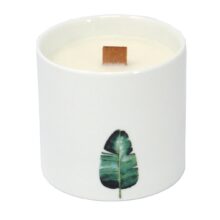 Aromaterapinė žvakė iš sojų vaško „Gaivūs bijūnai“