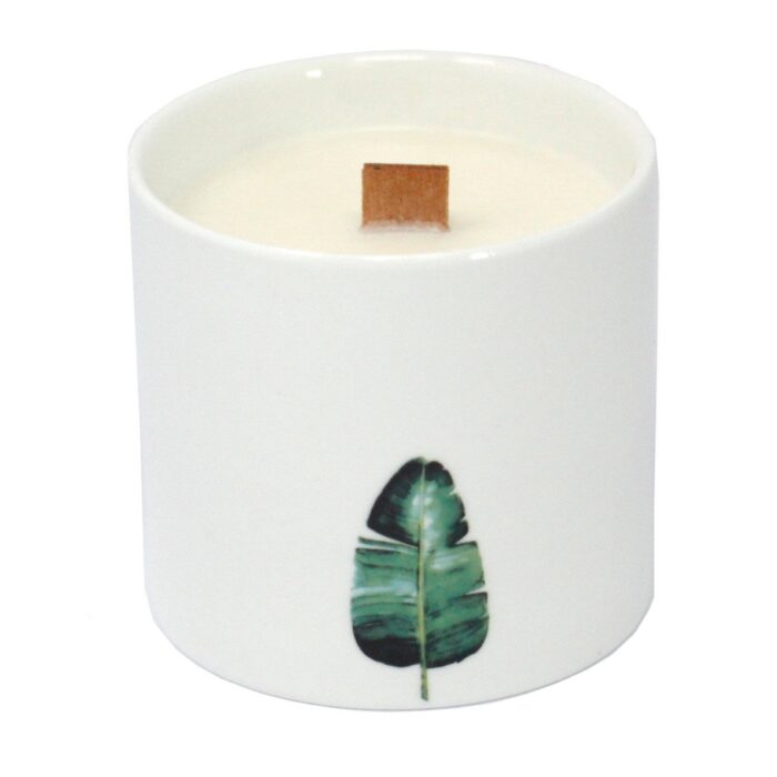 Aromaterapinė žvakė iš sojų vaško „Laukinis jazminas“
